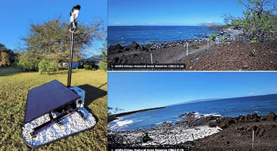hawaii-security-camera Hawaii off-grid camera installation